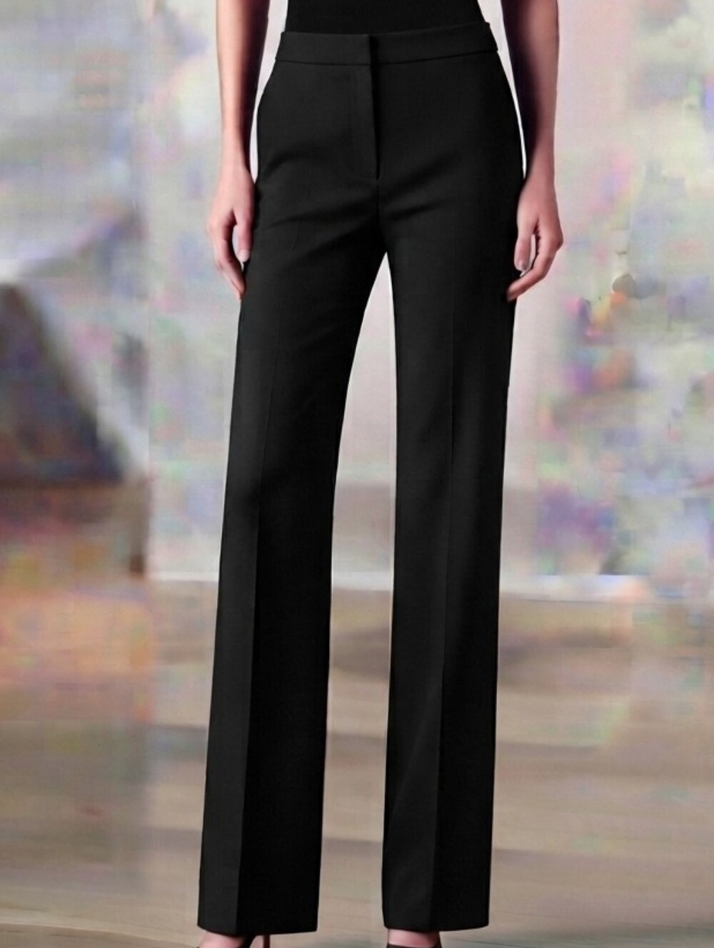 BRAND NEW w/TAGS Chico's Classic Bootcut Dress Trousers Pants Sz 1.5 SHORT